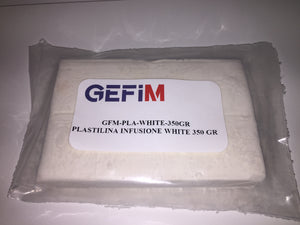 Plastilina rimodellabile colore bianco- GEFIM